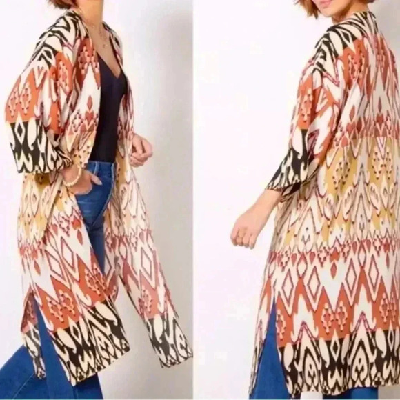 Evereve Other - Evereve Mila Kimono Duster Rayon M/L